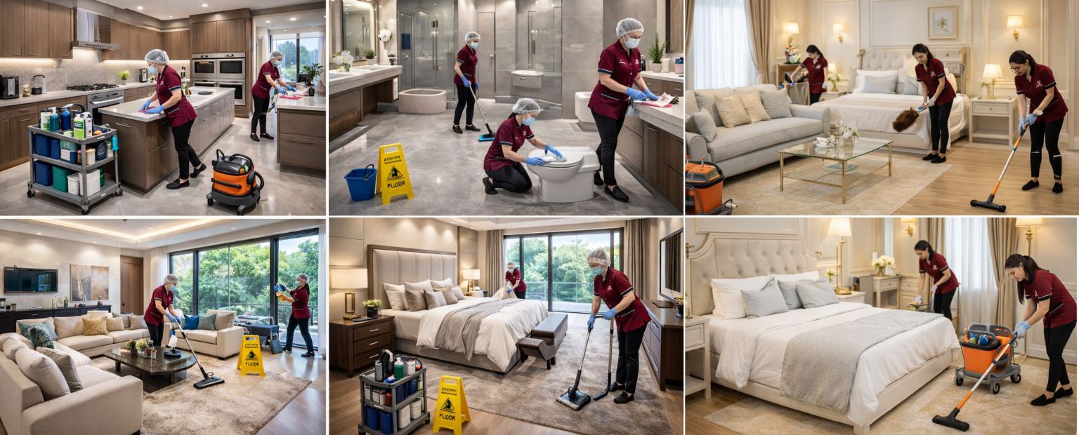 Residential cleaning service in Qatar